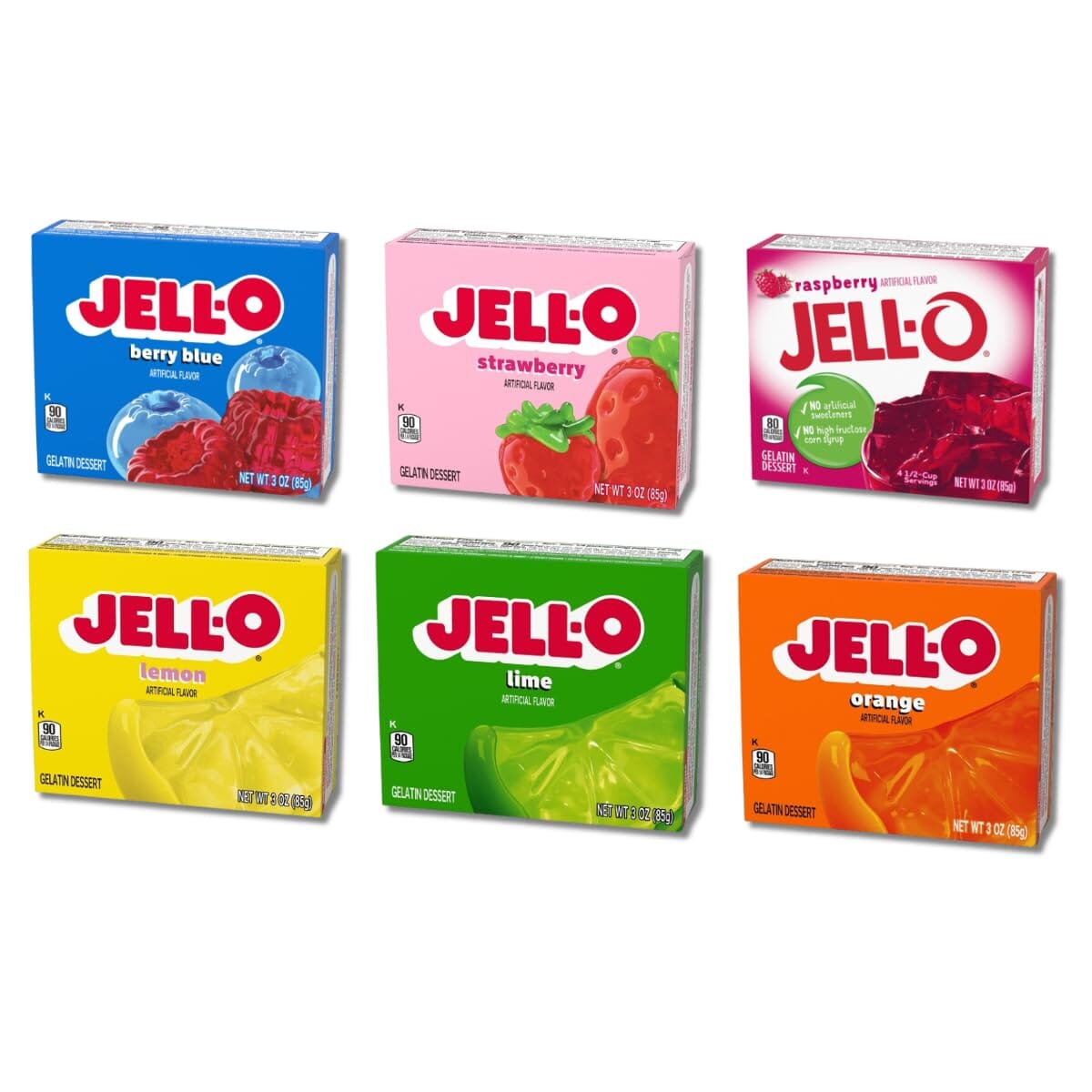 Jell-O Instant Dessert Gelatin Mix, 4 or 8 Servings Box Jell-O 