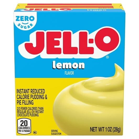 Jell-O Sugar Free Instant Pudding & Pie Filling Mixes Jell-O Lemon 1 Ounce 