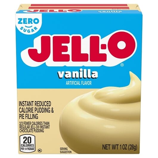 Jell-O Sugar Free Instant Pudding & Pie Filling Mixes Jell-O Vanilla 1 Ounce 