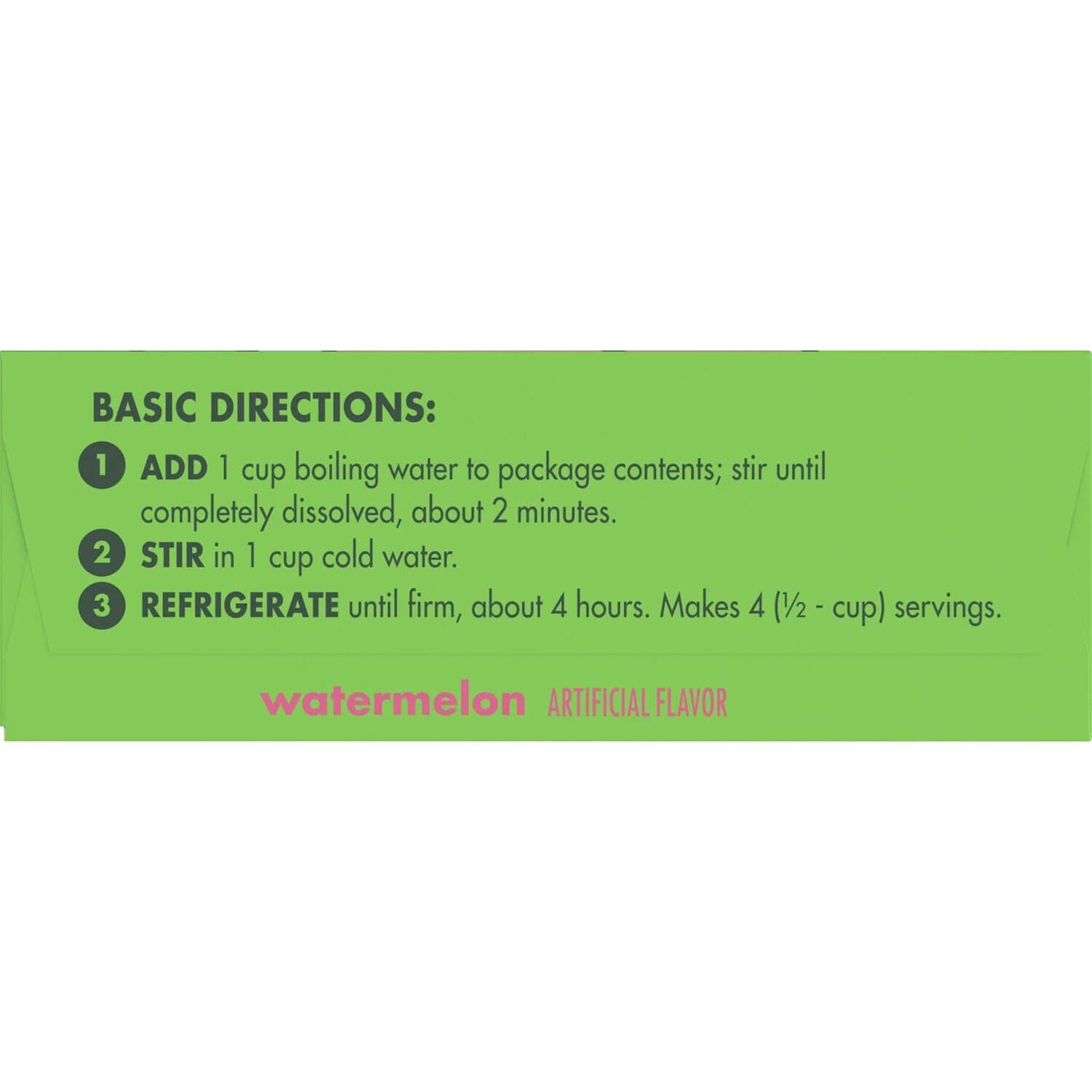 Jolly Rancher Gelatin Dessert Mix, 4 Fruit Flavors, 3 oz Box Jolly Rancher 