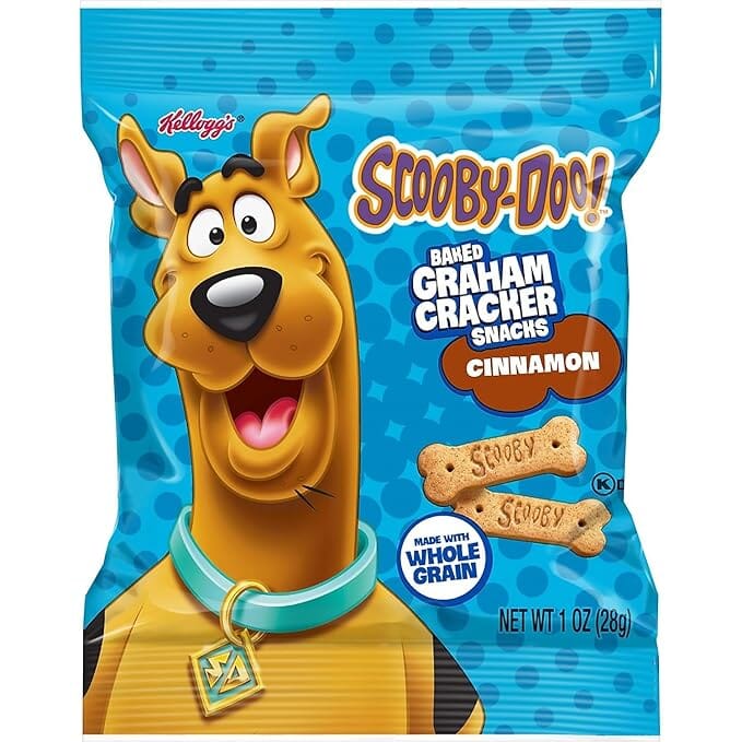 Kellogg's Grahams Crackers Snack Packs, Assorted Flavors, 1 Oz Kellogg's Scooby-Doo 1 Ounce 