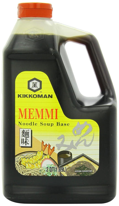Kikkoman Memmi Noodle Soup Base, 64 Ounce Kikkoman 64 Ounce 