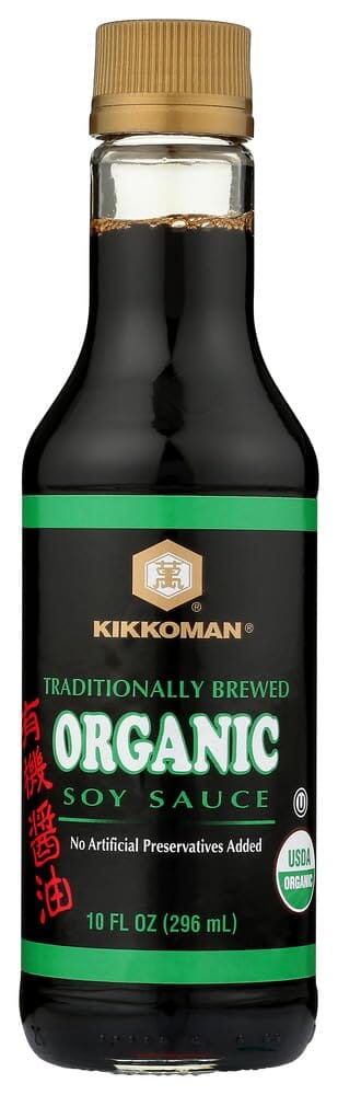 Kikkoman Naturally Brewed Organic Soy Sauce Kikkoman Organic 10 Fluid Ounce 