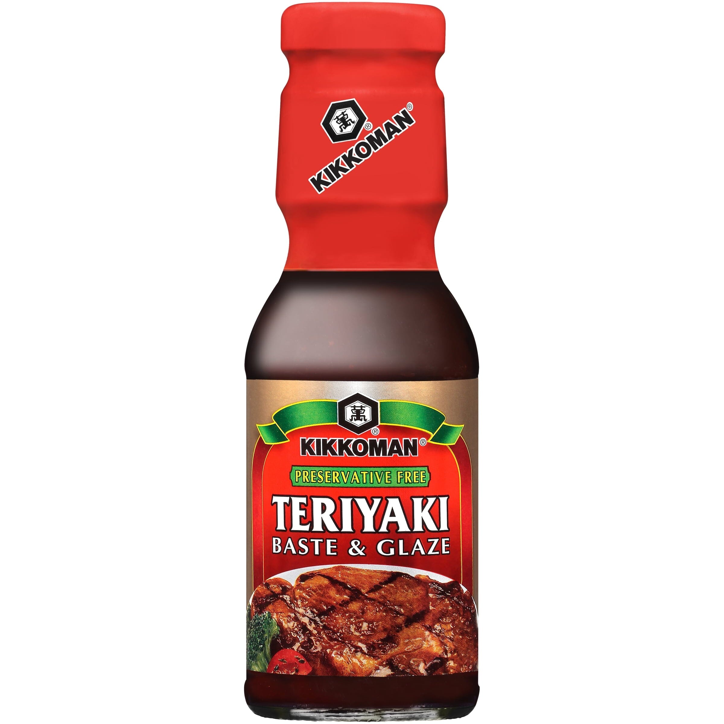 Kikkoman No Preservatives Added Teriyaki Baste & Glaze, 11.8 oz Kikkoman Single 