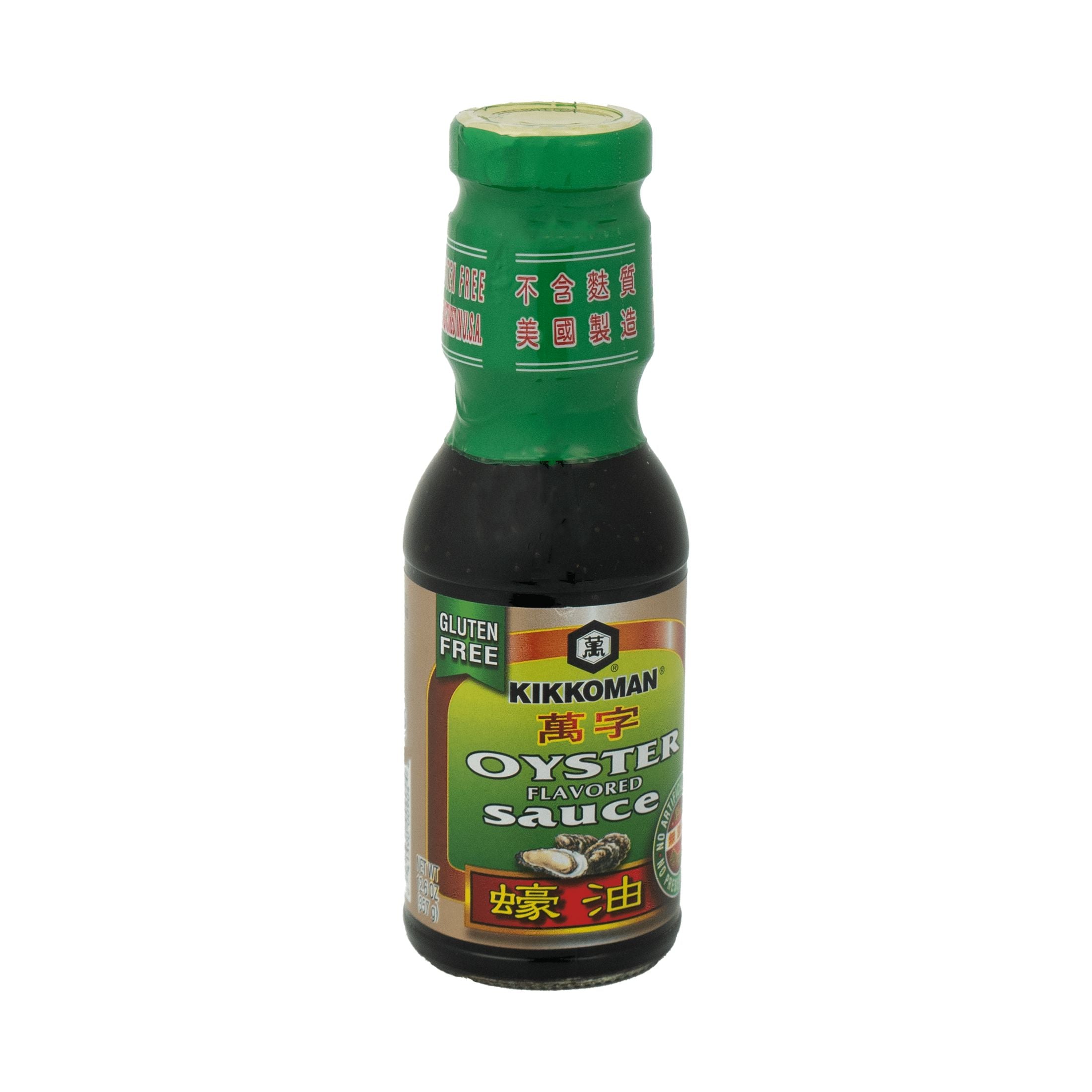 Kikkoman Oyster Flavored Sauce, 12.6oz, Gluten Free, Shelf Stable, Glass Bottle, No Preservatives Kikkoman 