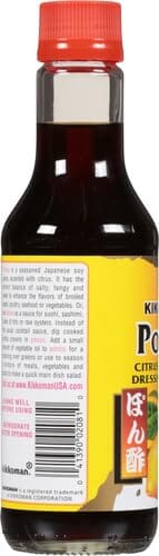 Kikkoman Soy Sauce, Ponzu Citrus, 10 Fl Oz Snackathon Foods 