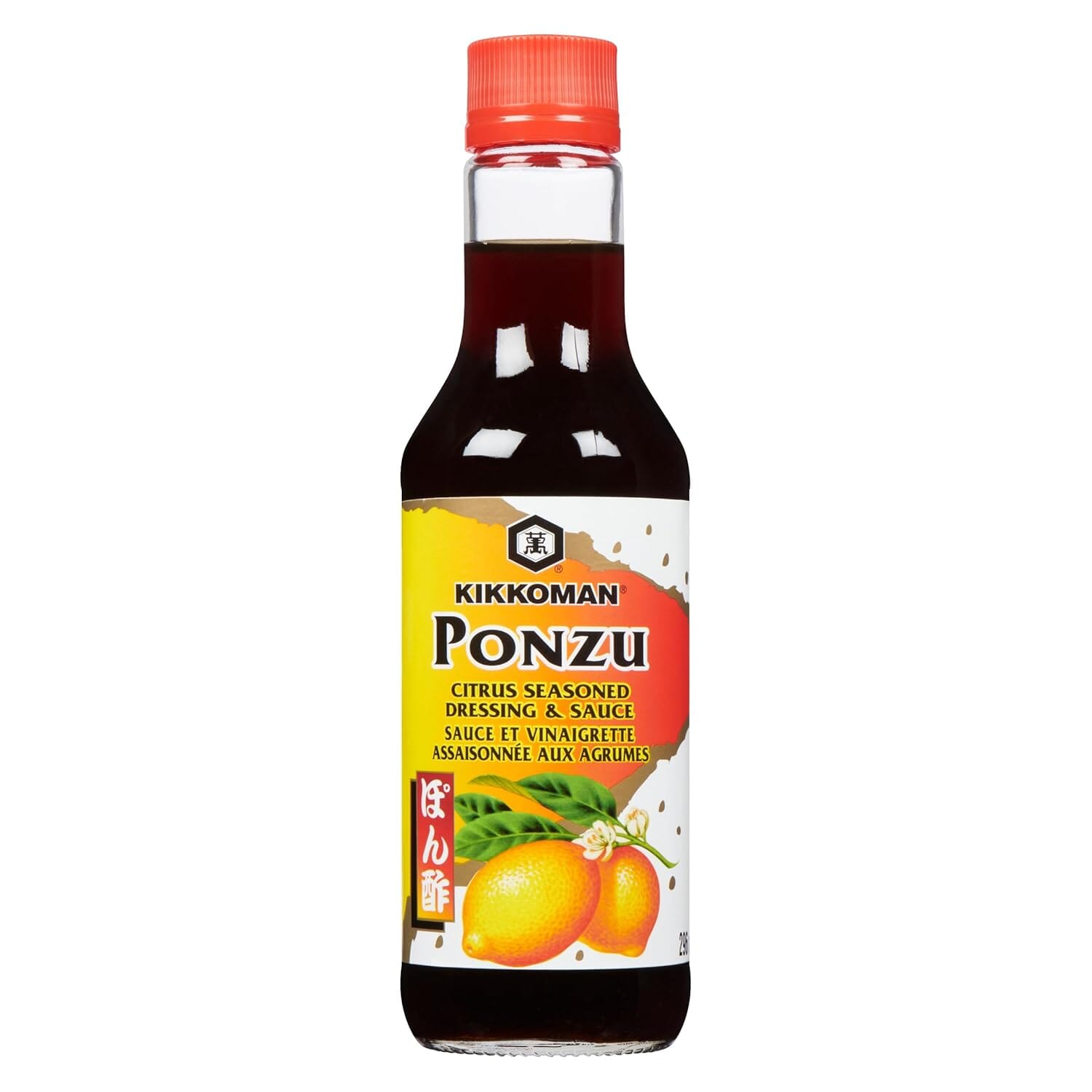 Kikkoman Soy Sauce, Ponzu Citrus, 10 Fl Oz Snackathon Foods 