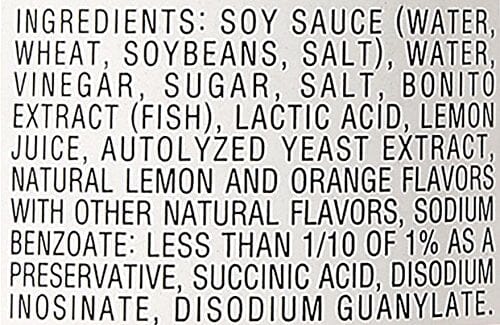 Kikkoman Soy Sauce, Ponzu Citrus, 10 Fl Oz Snackathon Foods 