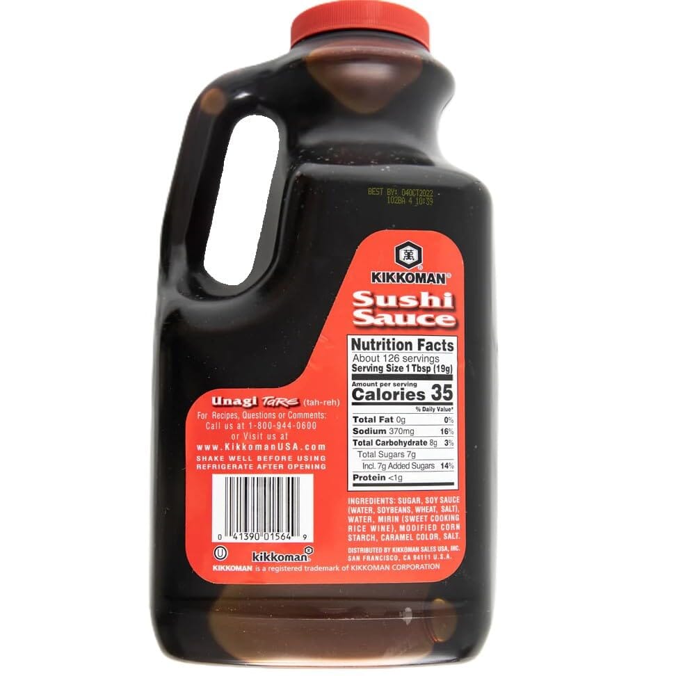 Kikkoman Sushi Sauce, Unagi Tare, 5 Pound 4 Ounce Kikkoman 