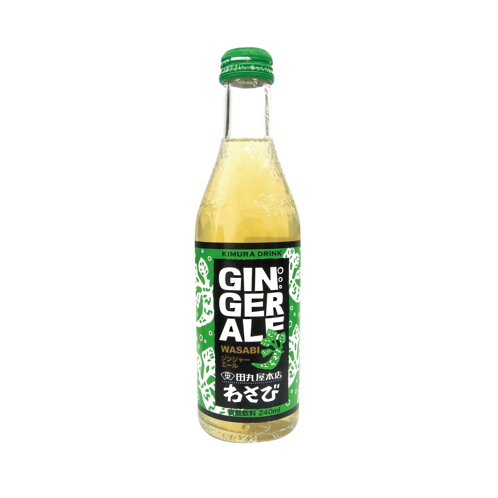 Kimura Wasabi Ginger Ale, 8.12 Fl Oz Kimura 