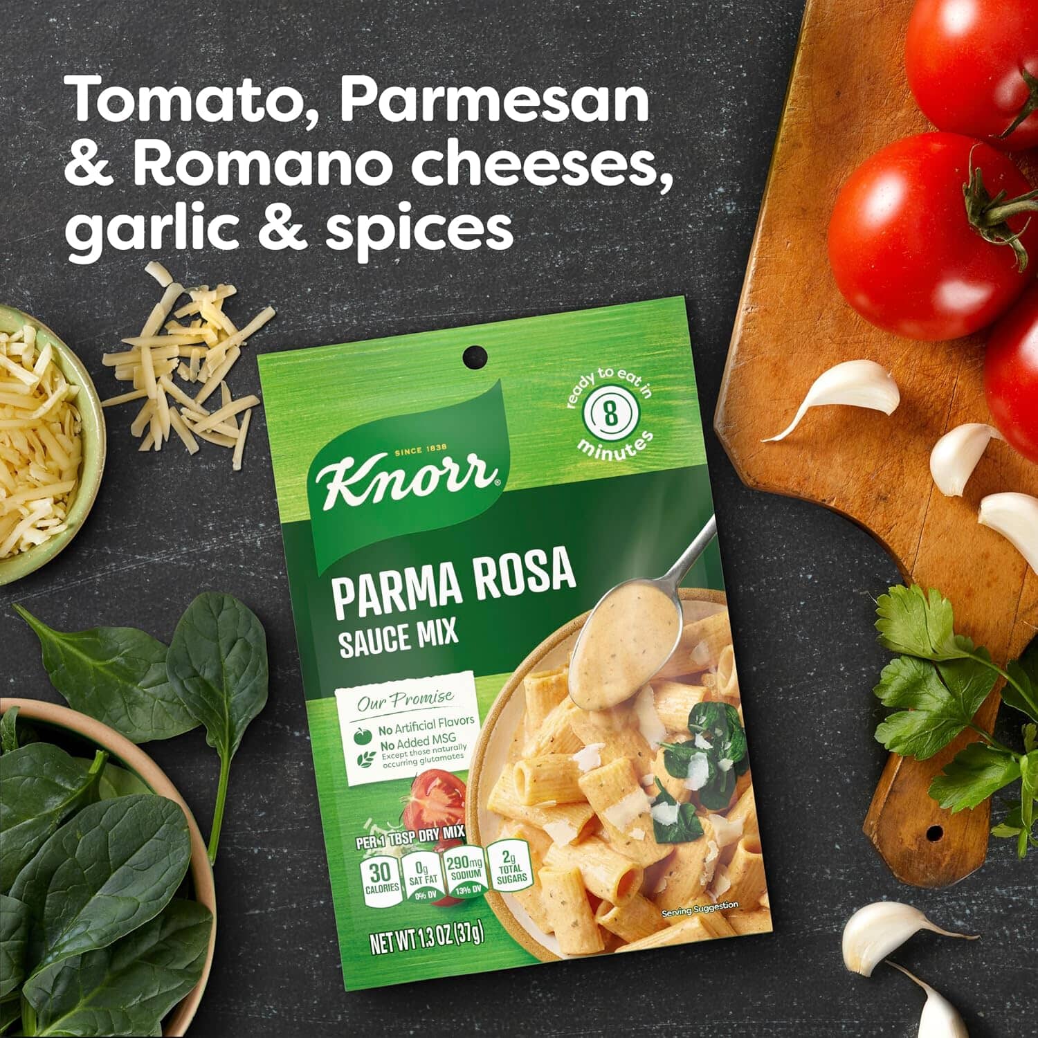 Knorr Pasta Sauces, PARMA ROSA Sauce Mix 1.3 Ounce Packet Knorr 