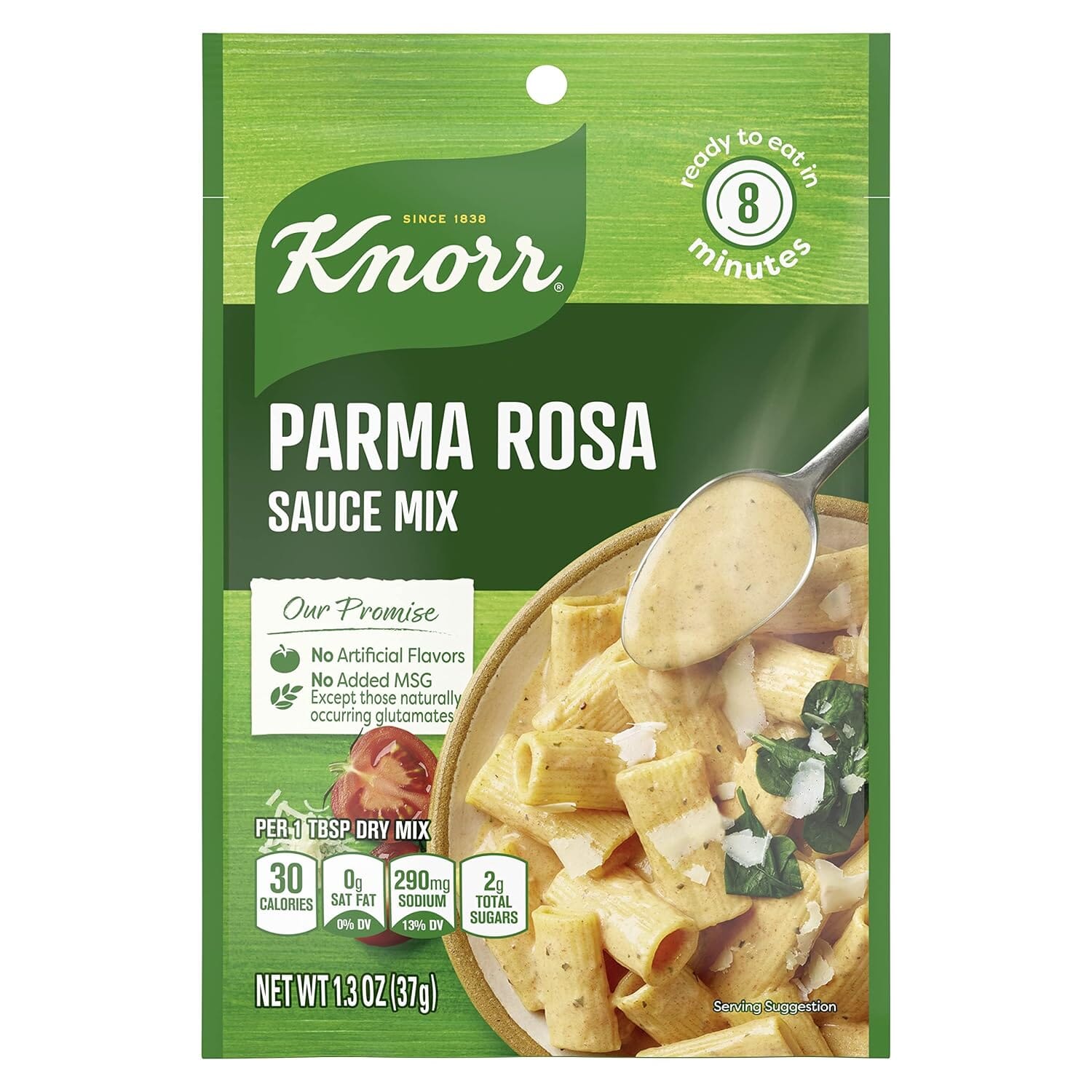 Knorr Pasta Sauces, PARMA ROSA Sauce Mix 1.3 Ounce Packet Knorr 1.3 Ounce 