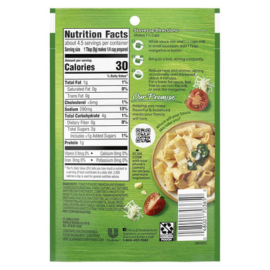 Knorr Pasta Sauces, PARMA ROSA Sauce Mix 1.3 Ounce Packet Knorr 