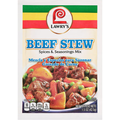 Lawry's Beef Stew Seasoning Mix, 1.5 oz Envelope Lawry's 