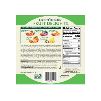 Liberty Orchards Fruit Delights, 10 Ounce Liberty Orchards 