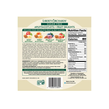 Liberty Orchards Sugar Free Aplets & Cotlets, 8 Ounce Liberty Orchards 