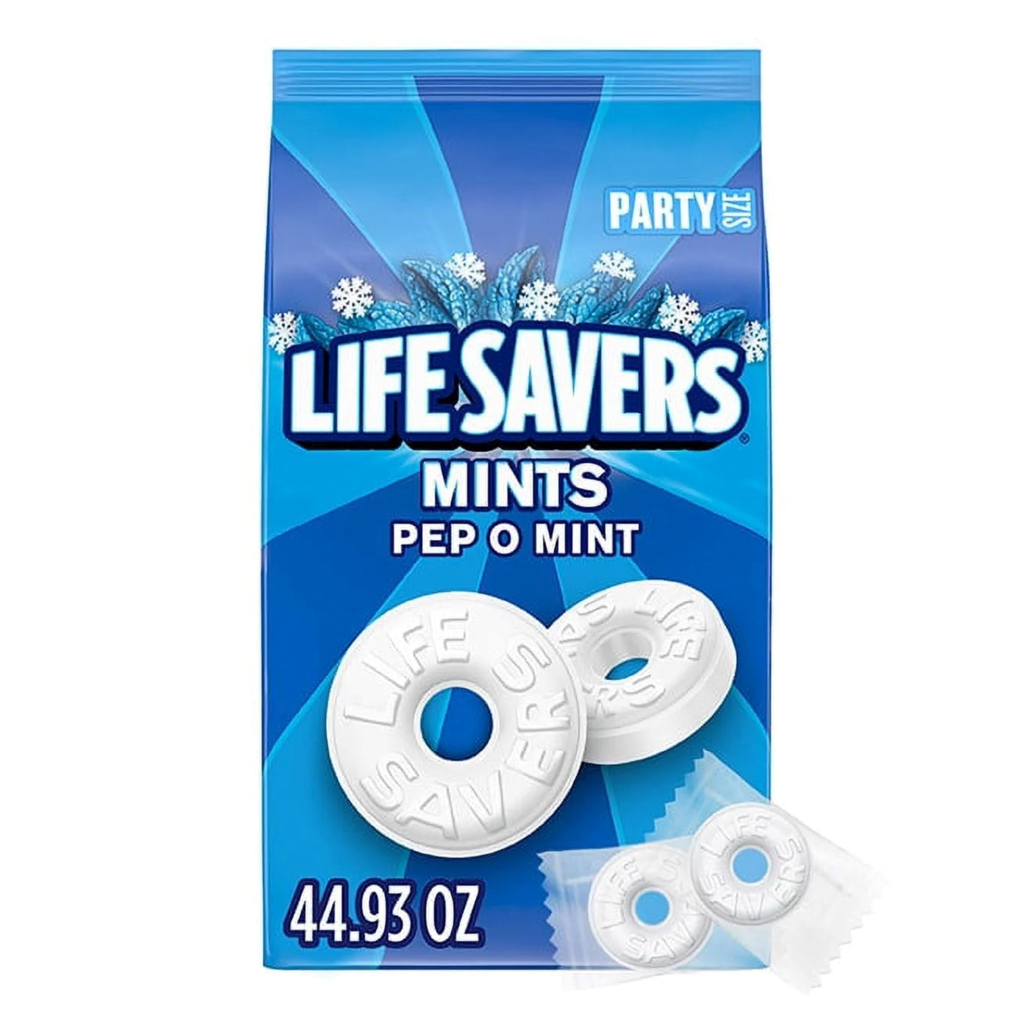 Life Savers, Pep-O-Mint Hard Candy, 44.93 Ounce Lifesavers 