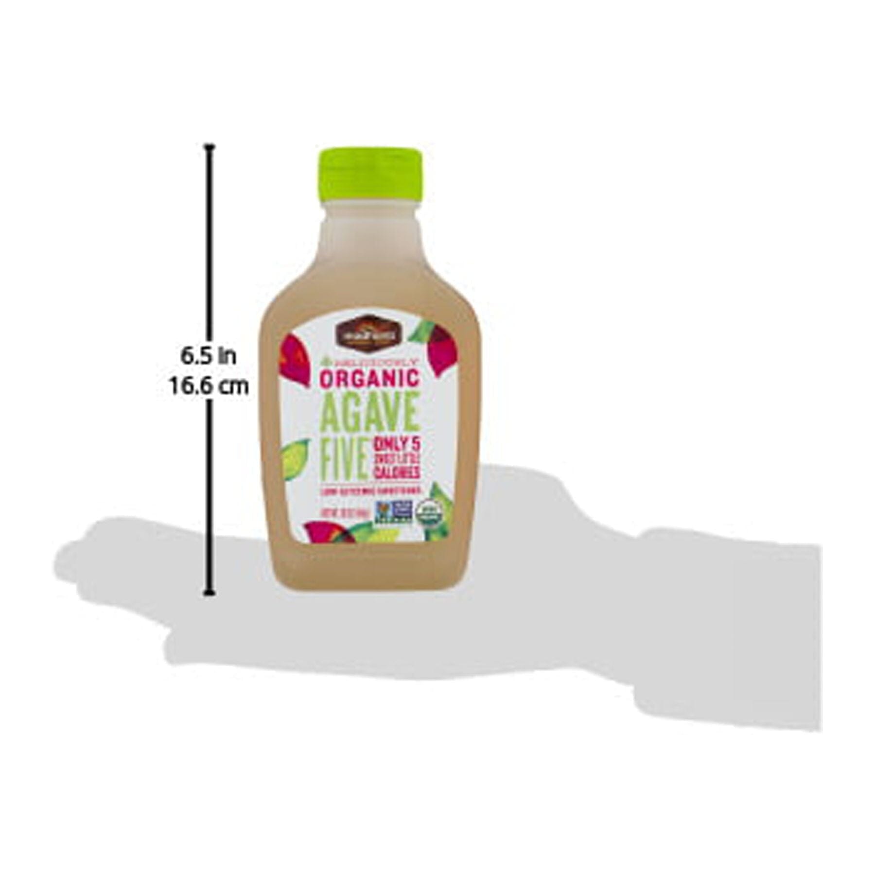 Madhava Organic Agave Five Low-Glycemic Sweetener, 16 oz Bottle Madhava 