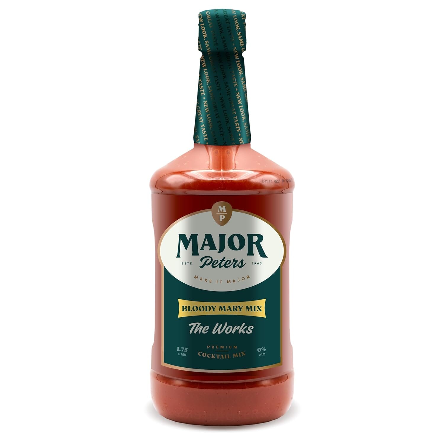Major Peters' The Works Bloody Mary Mix, 59.2 Ounce Major Peters' 59.2 Ounce 