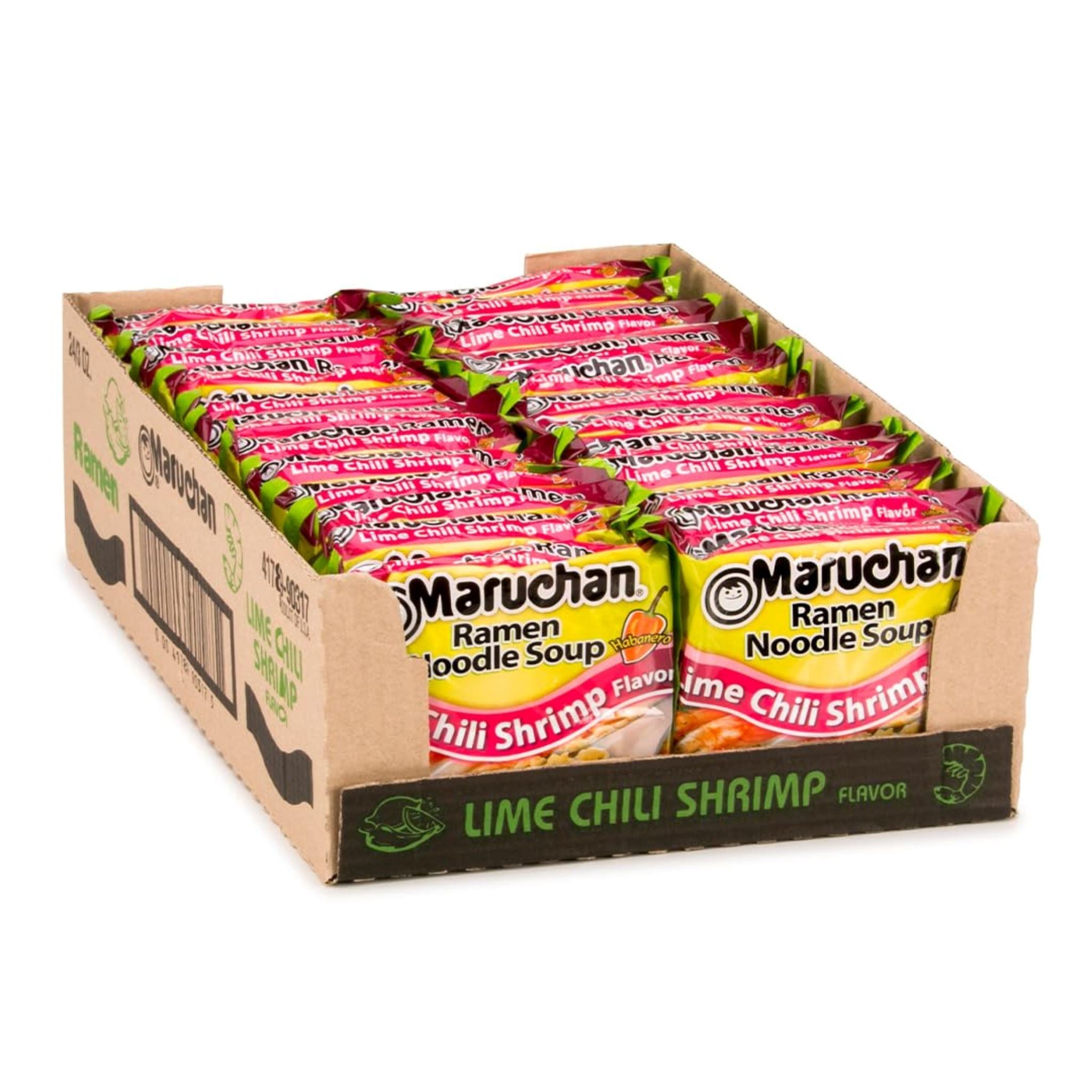 Maruchan Ramen, Lime Chili Shrimp, 3 Ounces (Pack of 24) Maruchan 