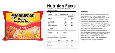 Maruchan Ramen Noodle Soup Variety, 11 Flavors, 3 Ounce, 1 Package each Flavor, Total 11 Packages Snackathon 