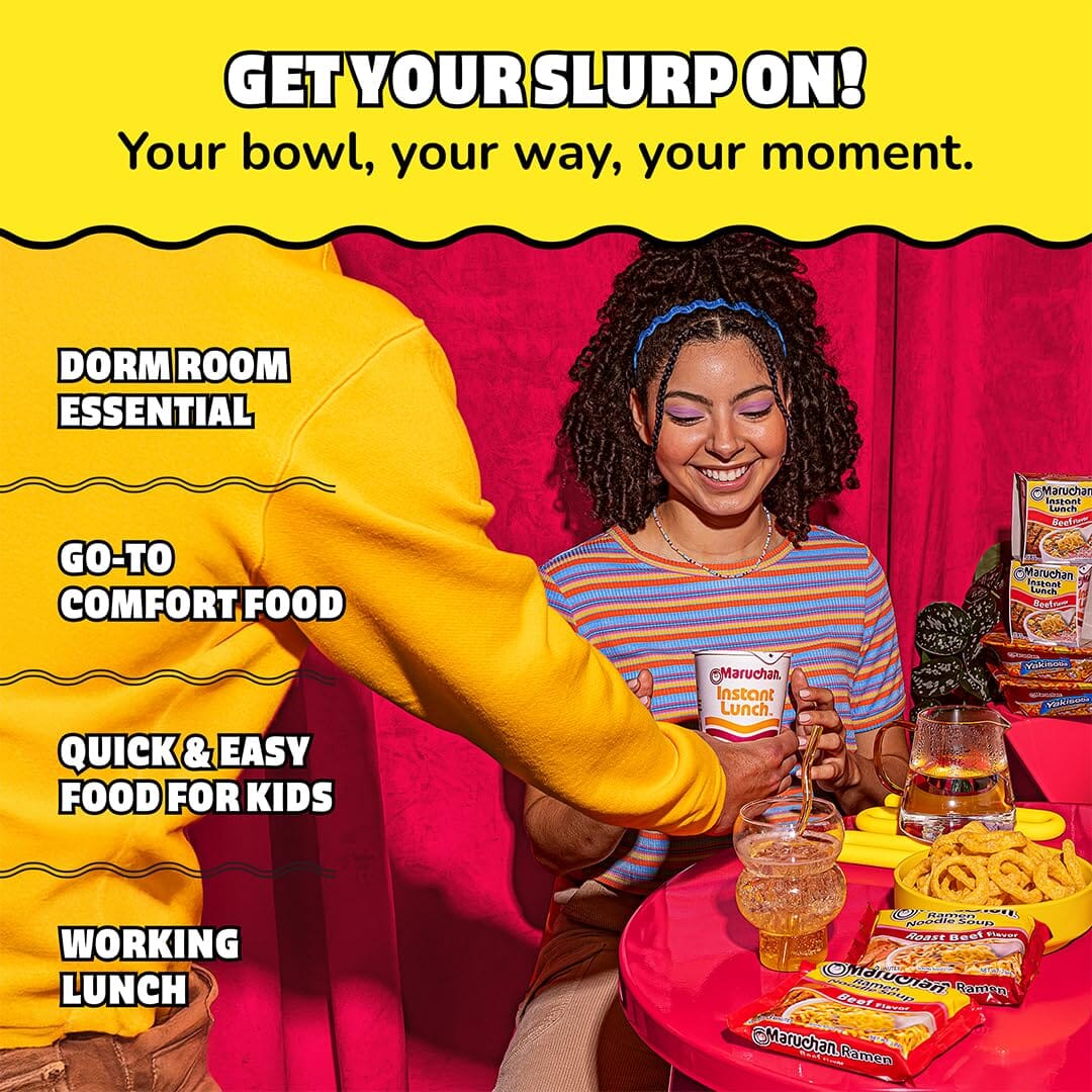 Maruchan Ramen, Roast Beef, 3-Ounce Maruchan Ramen 