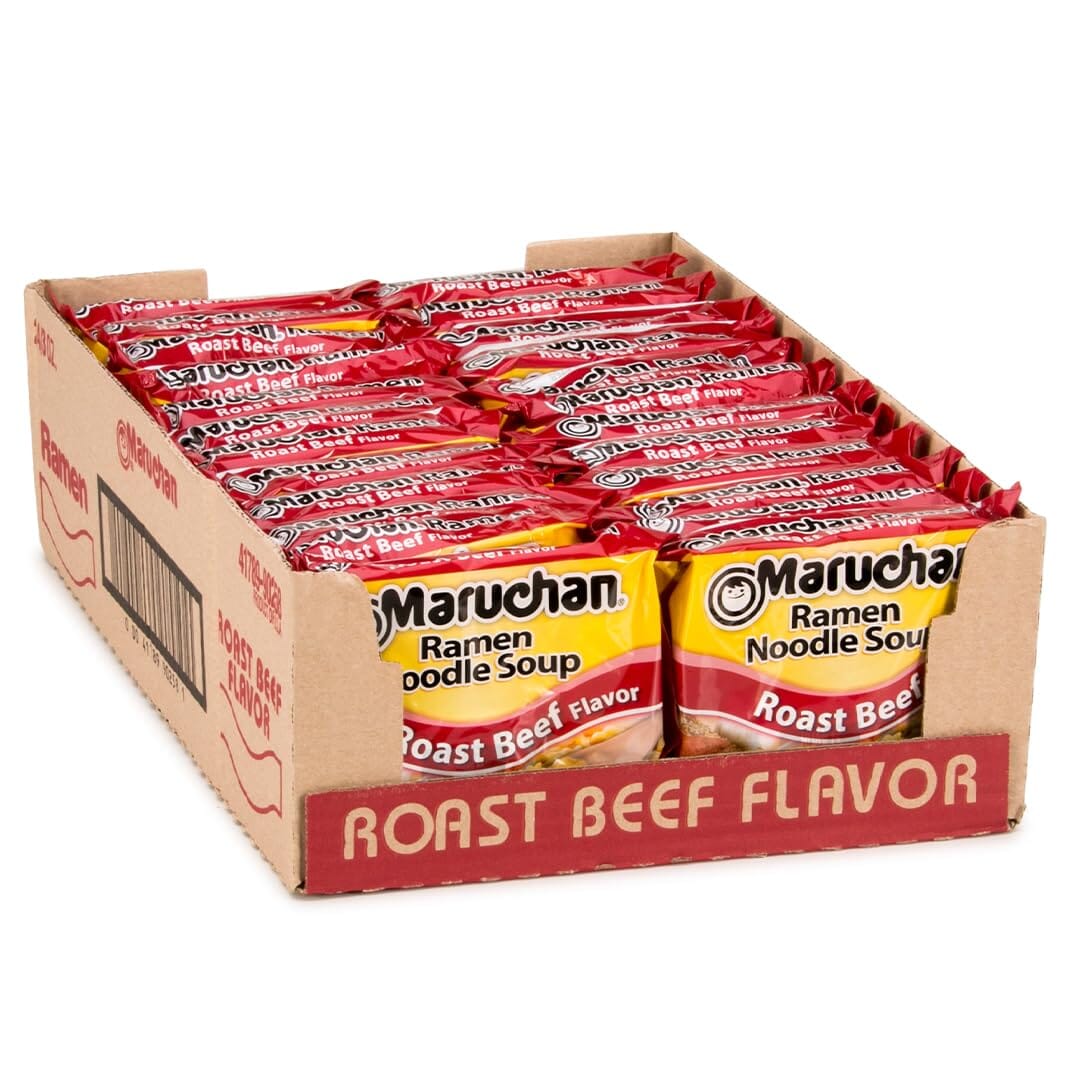 Maruchan Ramen, Roast Beef, 3-Ounce Maruchan Ramen 