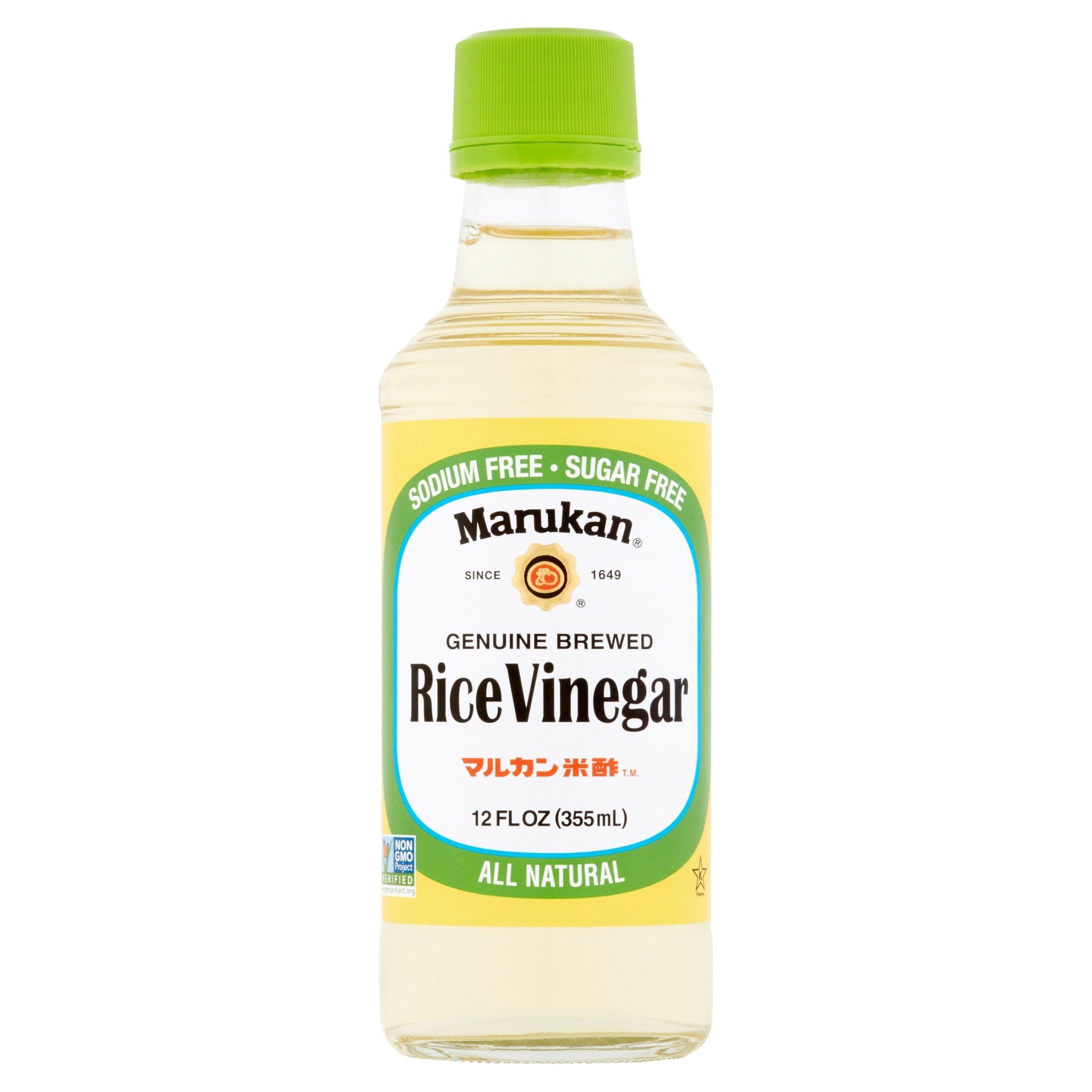Marukan Genuine Brewed Rice Vinegar, 12 Fl Oz Marukan 