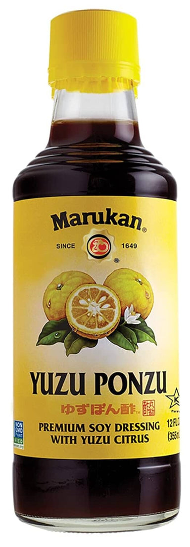 Marukan Ponzu Yuzu Soy Citrus Dressing Marukan Original 12 Fluid Ounce 