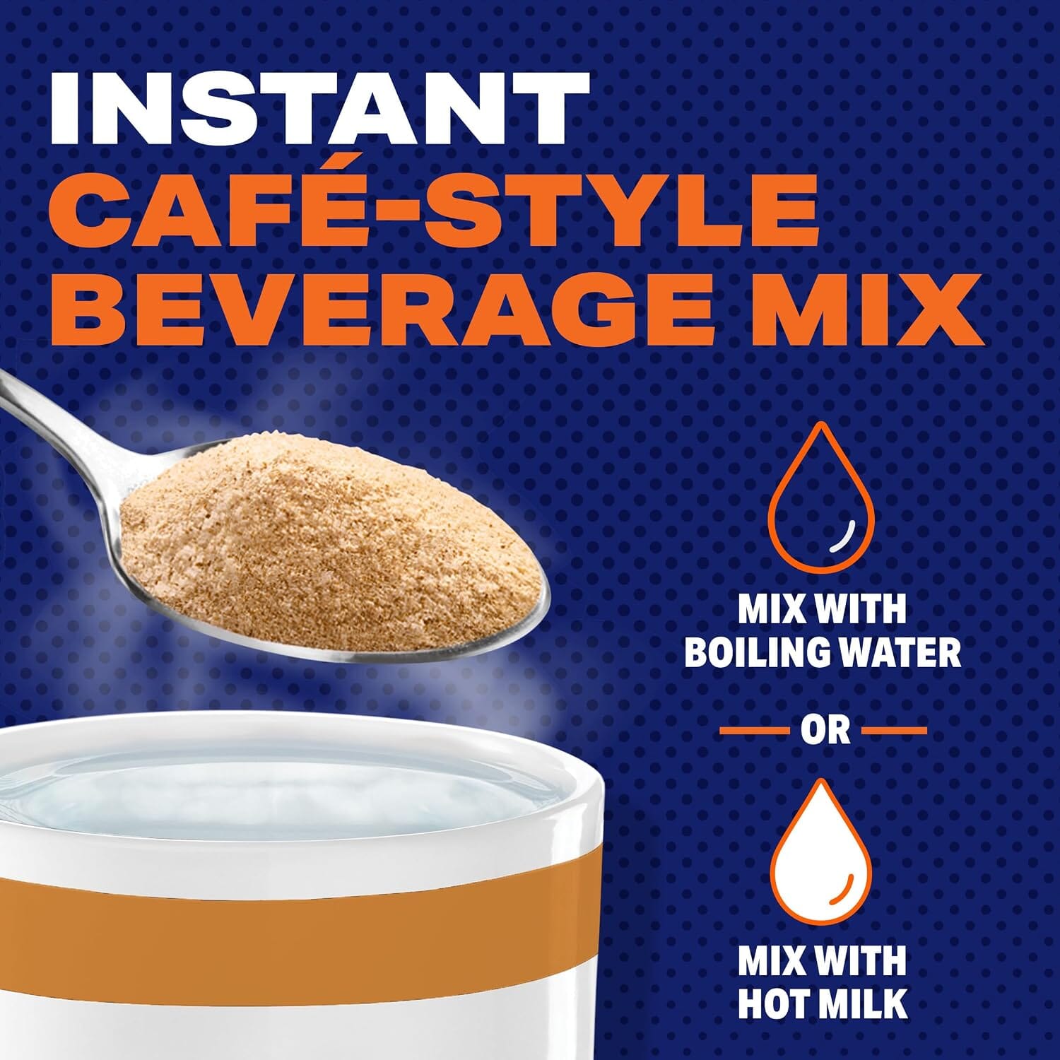 Maxwell House Instant Cafe-Style Beverage Mix, Vanilla Caramel Latte, Kosher Dairy, 8.7 oz Maxwell House 