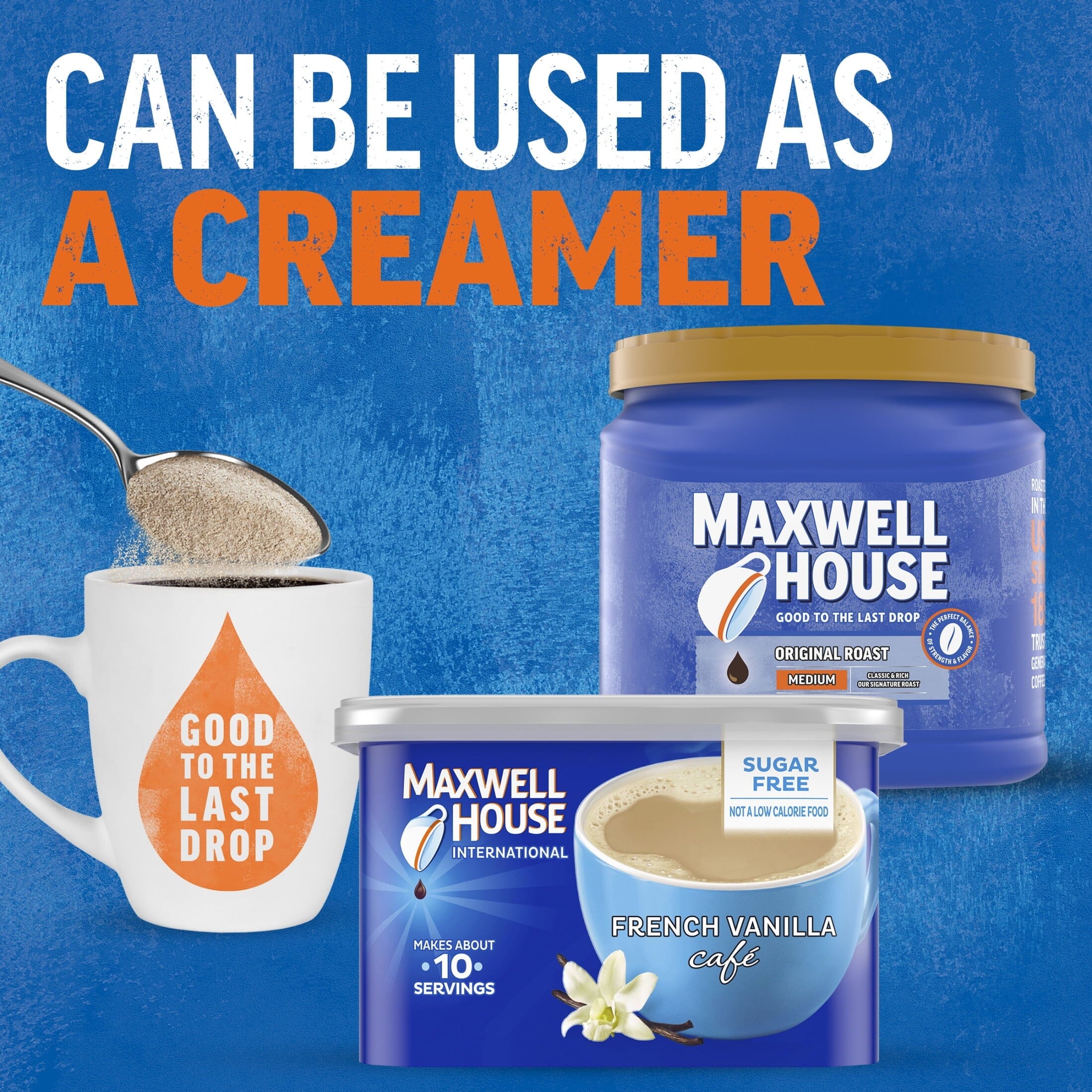 Maxwell House International Sugar Free Suisse Mocha Cafe Beverage Mix 4.1 Oz Maxwell House 