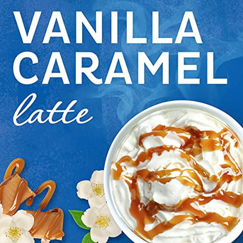 Maxwell House International Vanilla Caramel Latte CafÃ©-Style Instant Coffee Beverage Mix (8.7 oz. Canister) Maxwell House 