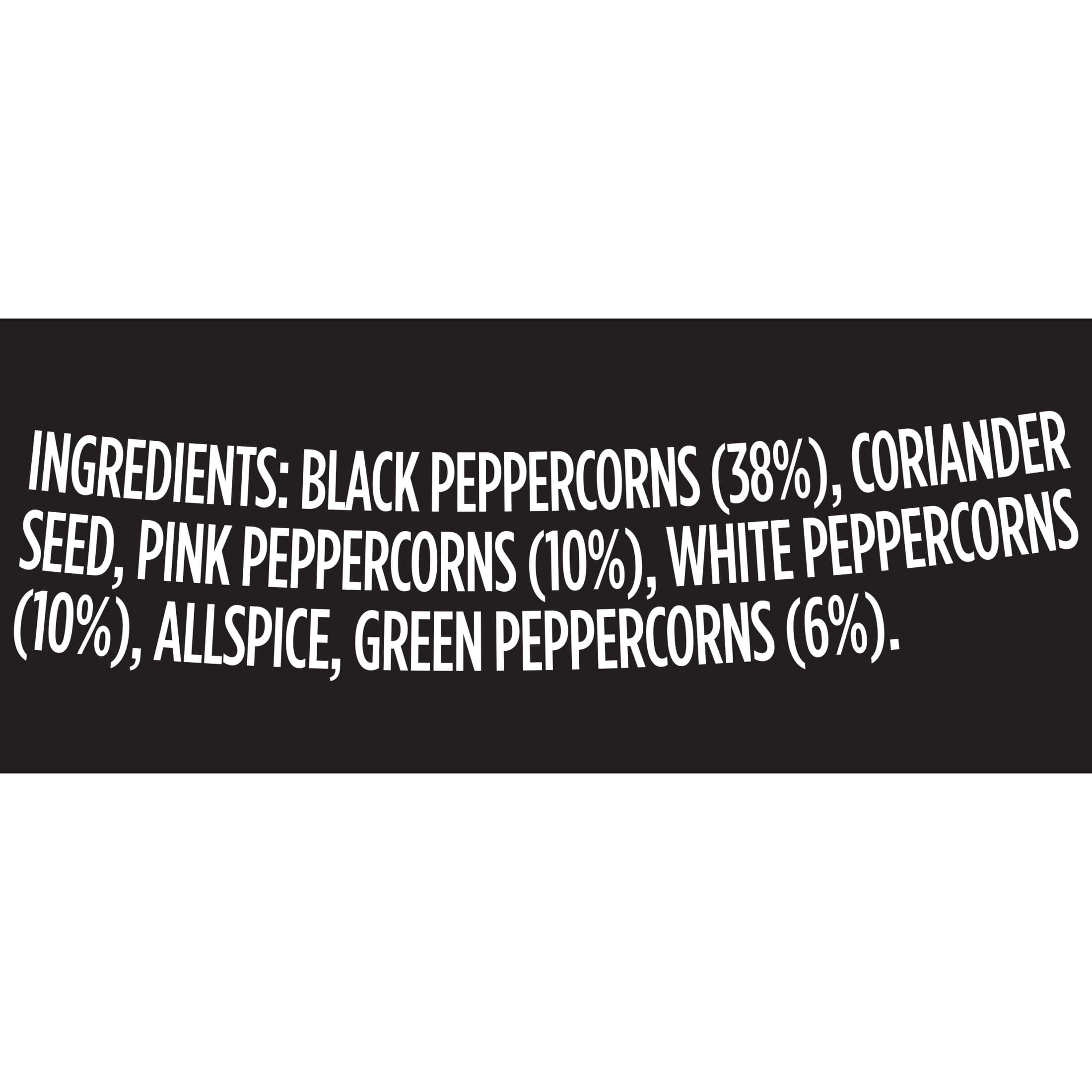 McCormick All Natural Peppercorn Medley Grinder, 0.85 oz Bottle McCormick 