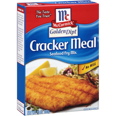 McCormick Golden Dipt Cracker Meal Seafood Fry Mix, 10 Ounce Snackathon Foods 10 Ounce (Pack of 1) 