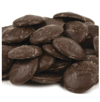 Merckens Rainbow Cocoa Dark Confectionery Wafers, 45 lb Merckens 