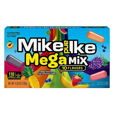 Mike and Ike Chewy Candy, Mega Mix, 4.25 Ounce Mike & Ike 