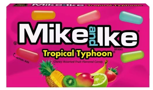 Mike and Ike Tropical Typhoon, 0.78 Ounce Mike & Ike 