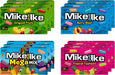 Mike & Ike Chewy Candy, Theater Box Variety Pack, 4 Flavors (Original, Mega, Tropical, Berry), 3 Boxes each Flavor, 12 Boxes Total, 4.25 Ounce each Box Snackathon Original, Mega, Tropical, Berry 12 Boxes 