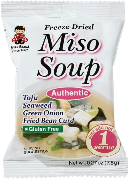 Miko Freeze Dried Instant Miso Soup Snackathon 