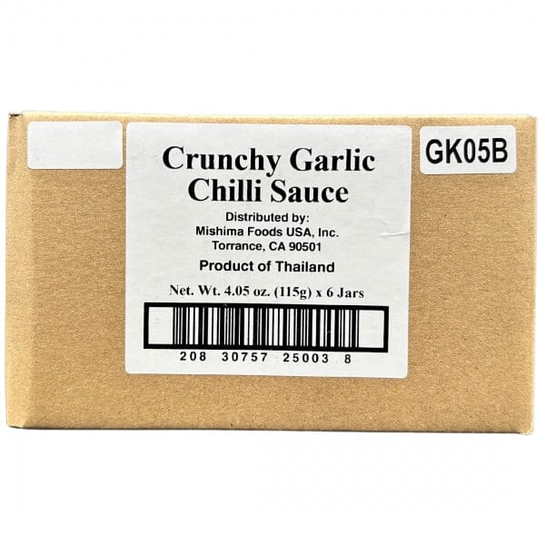 Mishima Crunchy Garlic Chili Sauce | Japanese Style Condiment Taberu Rayu 4 Ounce Mishima 