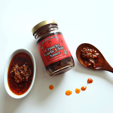 Mishima Taberu Rayu Crunchy Garlic Chili Oil – Japanese Style Condiment, 4 oz Mishima 