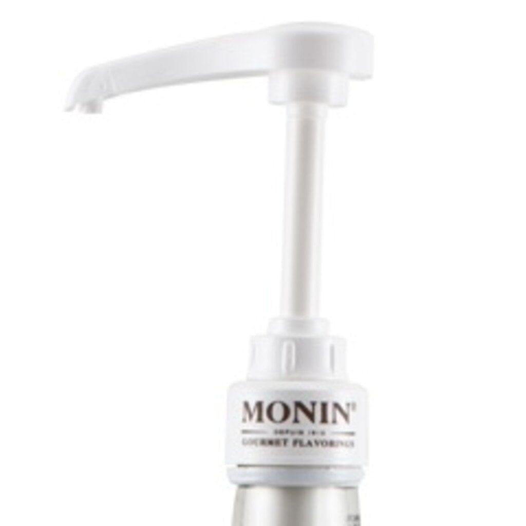 Monin Syrup Pump for 750ml Glass Bottle Monini single 750 ml pump - White 