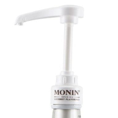 Monin Syrup Pump for 750ml Glass Bottle Monini single 750 ml pump - White 