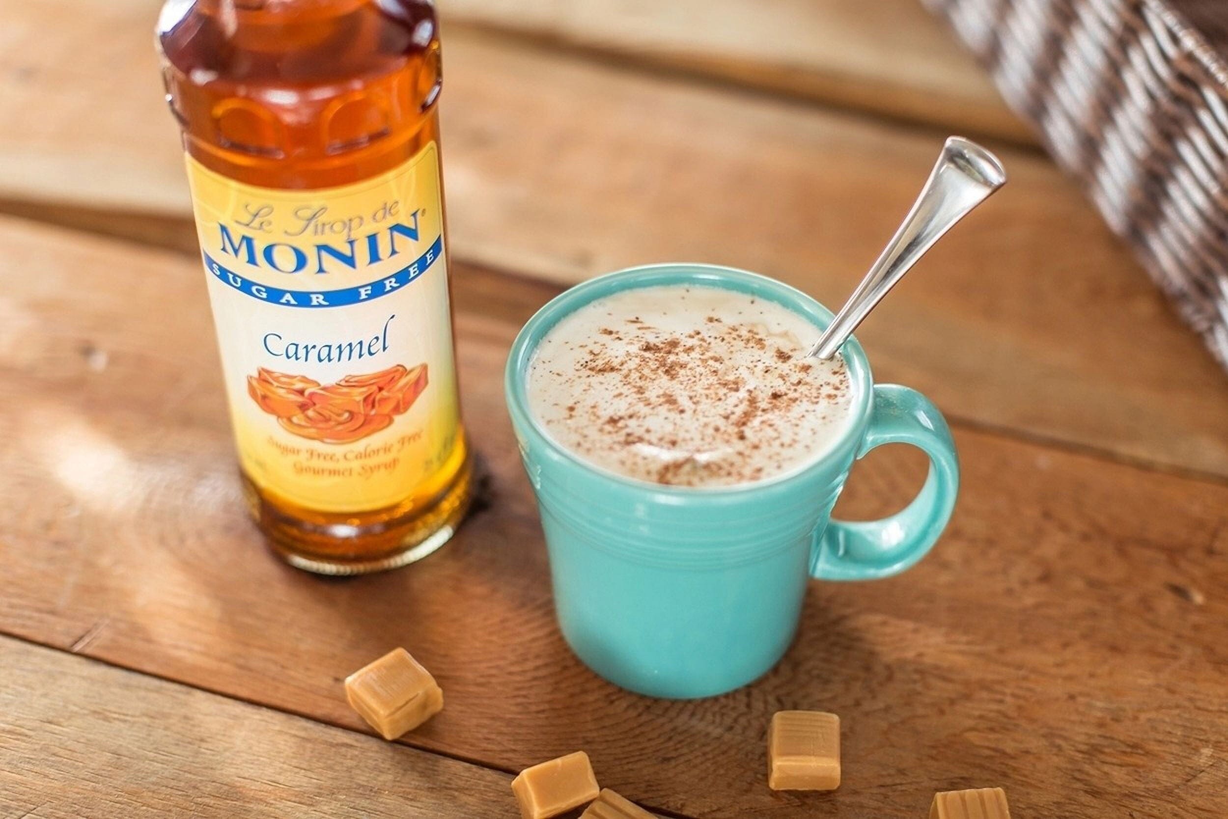 Monin Syrup - SUGAR FREE - Caramel Monini 