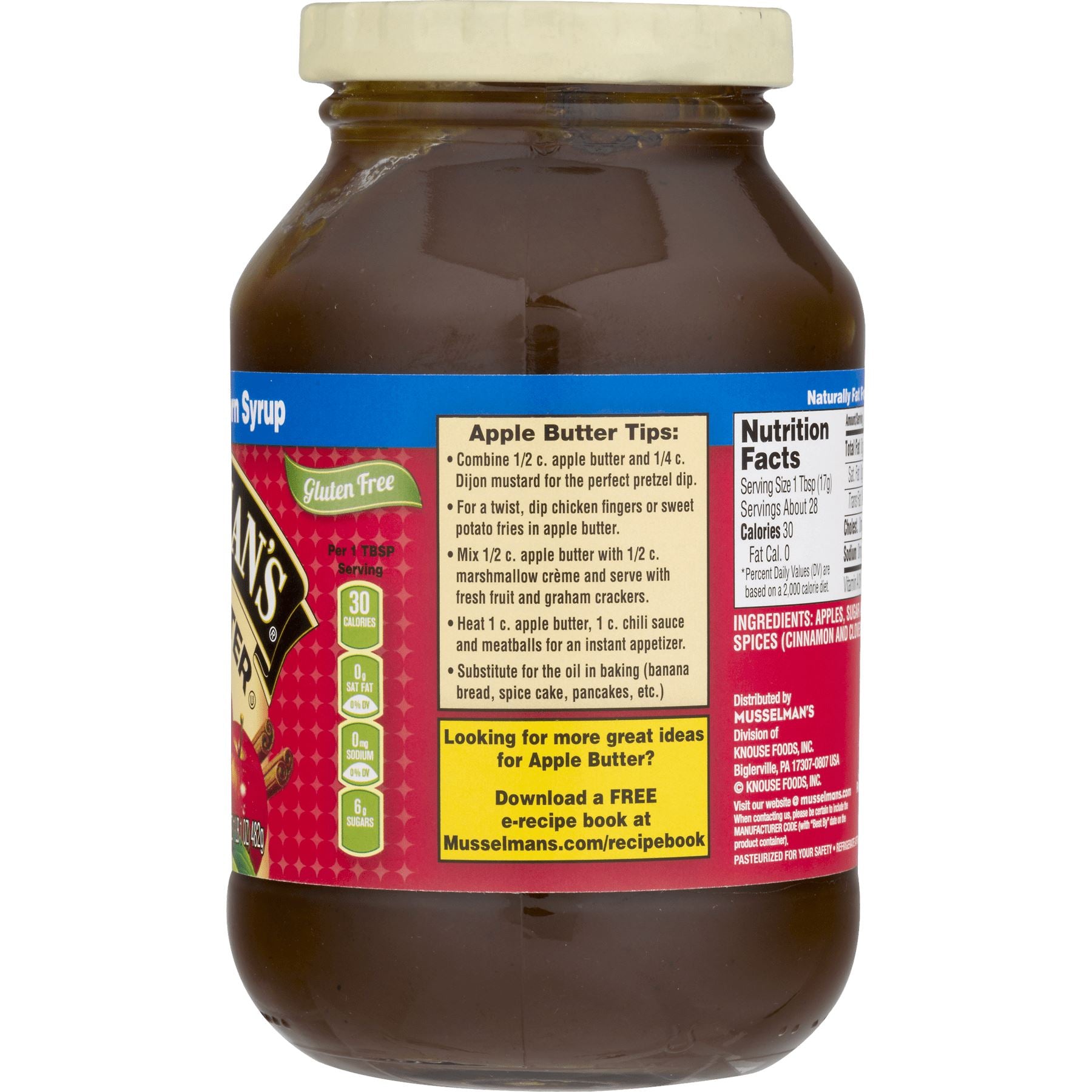 Musselman's Apple Butter, 17 oz Jar Musselman's 