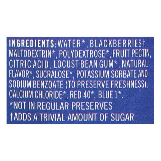 Polaner Sugar-Free Preserves, Grape, Strawberry & Seedless Blackberry Flavors, 13.5 Oz Jar Polaner 