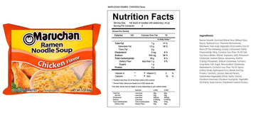 Ramen Noodle Soup Variety, 8 Flavors, 3 Ounce, 3 Packages each Flavor, Total 24 Packages Snackathon 