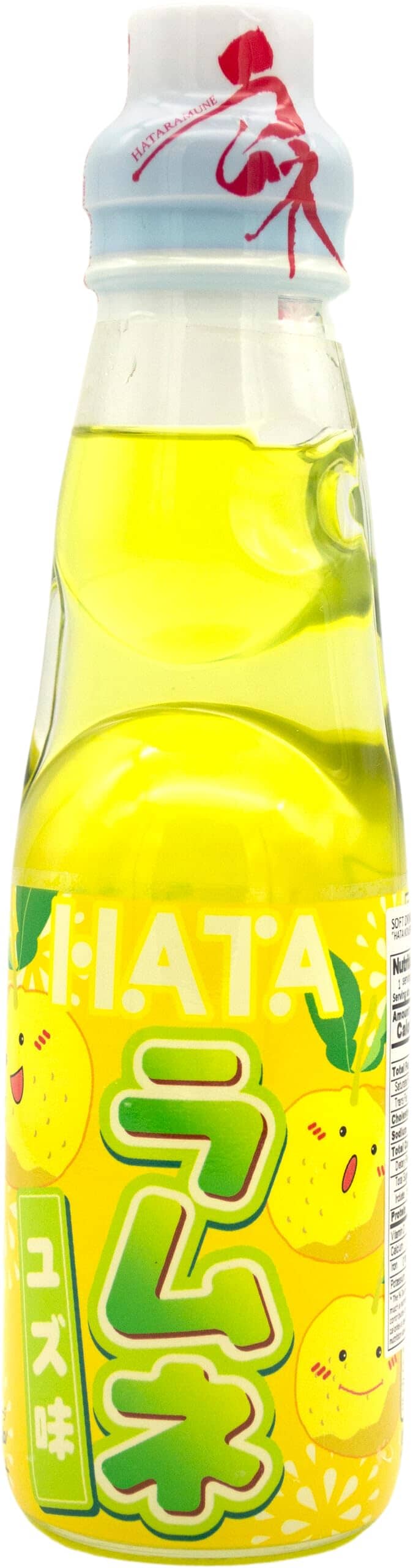 Ramune Japanese Soda, 3 Citrus Variety, Yuzu, Orange, Pineapple, 6.76 Fluid Ounce Each Snackathon 