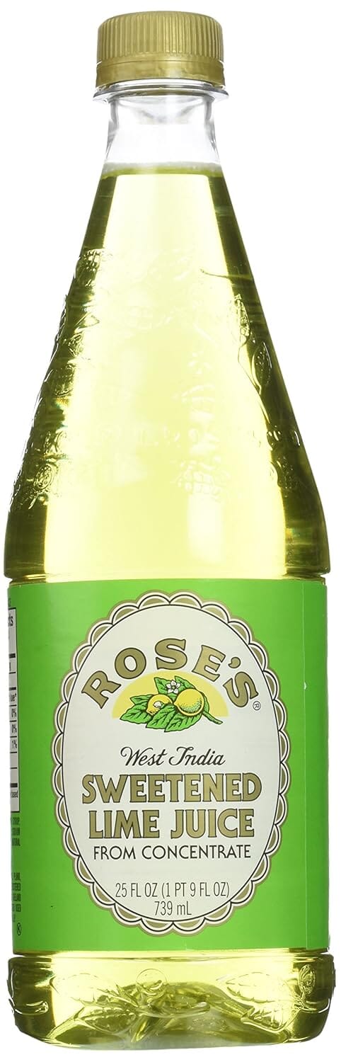 Rose's Sweetened Lime Juice, 25 Fluid Ounces, Expired Apr-2024 Roses 25 Fluid Ounce 