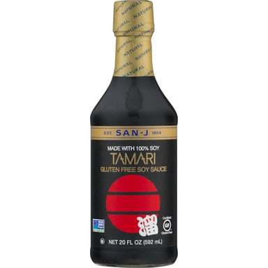 San-J International Tamari Black Soy Sauce Gluten-Free San-J 